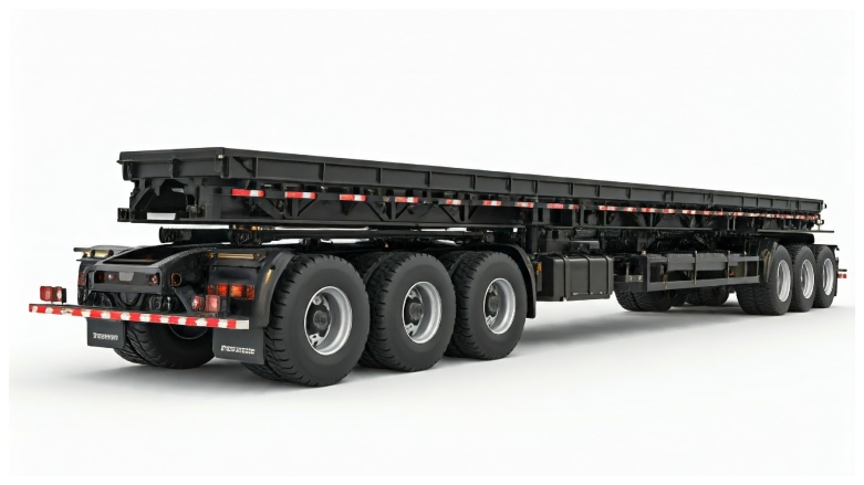 Chasis de camión articulado